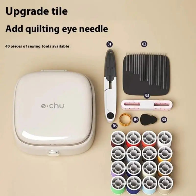 Mini kit de costura magnético, kit de aguja y hilo, suministros y accesorios de costura