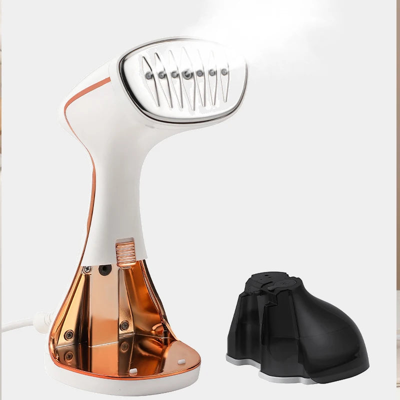 Plancha colgante de vapor portátil de 1800W, Control de pantalla táctil, precalentamiento rápido de 15 segundos, vaporizador de ropa de tela pequeño portátil para el hogar de 320ml