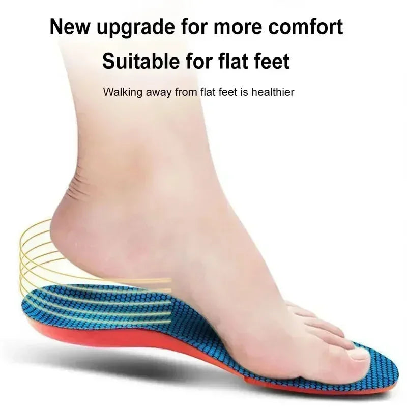 Plantilla ortopédica deportiva con absorción de impactos, suela elástica, inserciones transpirables para zapatos, plantillas ortopédicas para hombre y mujer, Amagi
