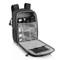 Mochila para cámara PULUZ PU5018B con panel solar, bolsa para cámara resistente al agua, mochila de fotografía multifuncional de gran capacidad