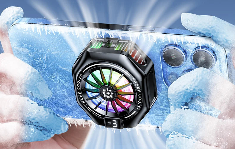 Enfriador Black Shark para teléfono celular, ventilador de refrigeración móvil, ventilador para juegos, accesorios de refrigeración para teléfono, enfriador portátil para juegos de teléfono