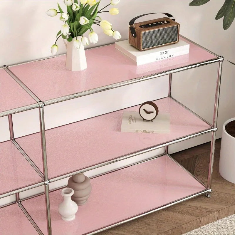Pegatinas de Pared Lisas de Alto Brillo para Muebles, Película de PVC Perlada, Papel Tapiz Impermeable, Decoración DIY para Habitaciones, Armarios y Cocinas