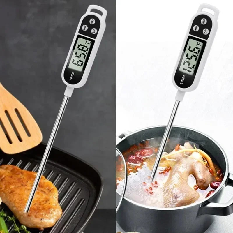 Termómetro de alimentos TP300, termómetro Digital de agua y aceite para cocina, sonda para cocinar carne, horno electrónico para barbacoa, herramientas de cocina