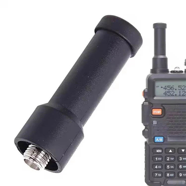 1/2 Uds Mini antena ultracorta UHF 400-480MHz adaptador conector accesorios para Baofeng BF-888S UV-5R UV-82 UV-9R Plus