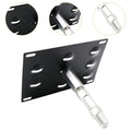 Soporte para Placa de Matrícula con Gancho de Remolque para Automóvil, Marco de Aluminio Ajustable para Placa de Matrícula para Modelos Europeos BMW y MINI