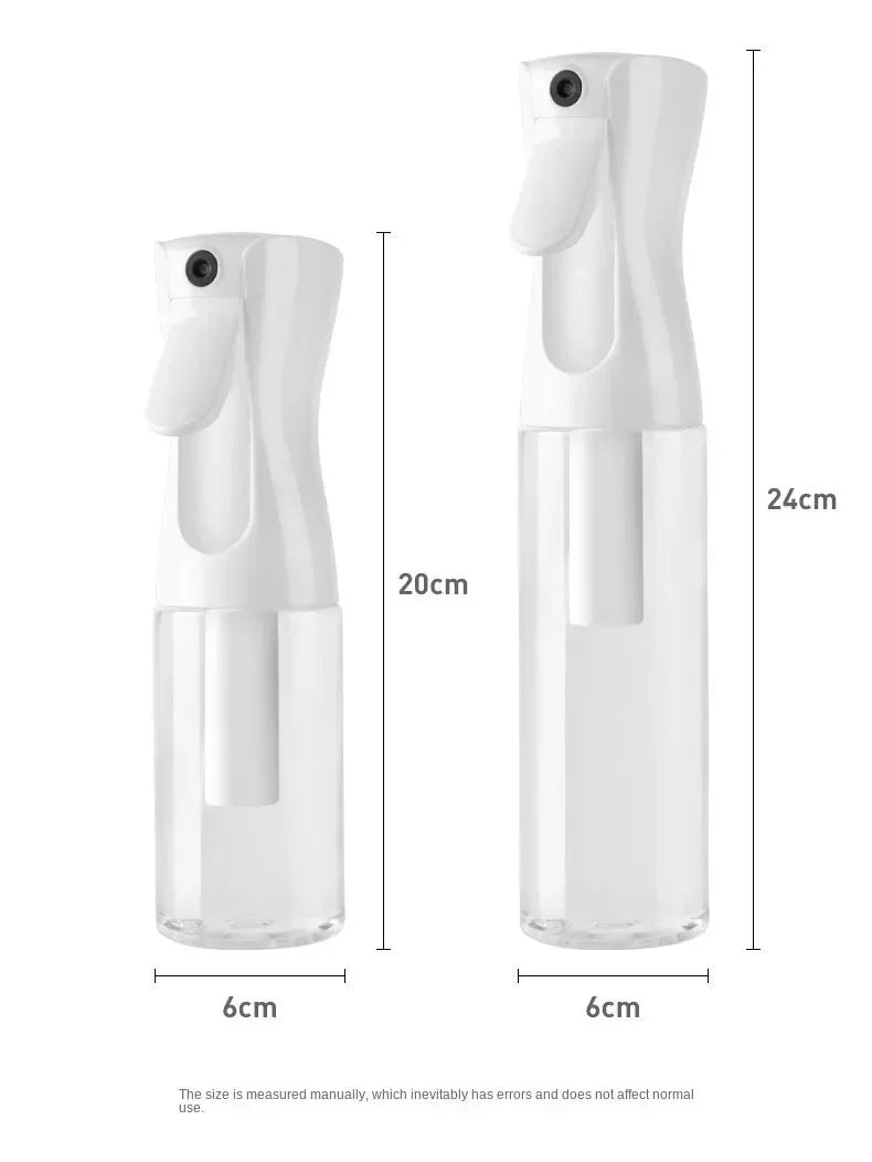 Botella de Spray para Cabello Recargable de 500/300/200 ml, Rociador de Agua Continuo, Pulverizador Automático para Salón de Belleza y Barbería, Herramientas para el Cabello