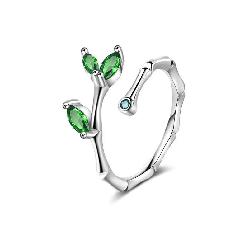 Anillo de Ópalo de Plata de Ley 925 para Mujer, Ajustable, para el Dedo Índice, Diseño Simple y Elegante, Joyería de Alta Gama, Regalo