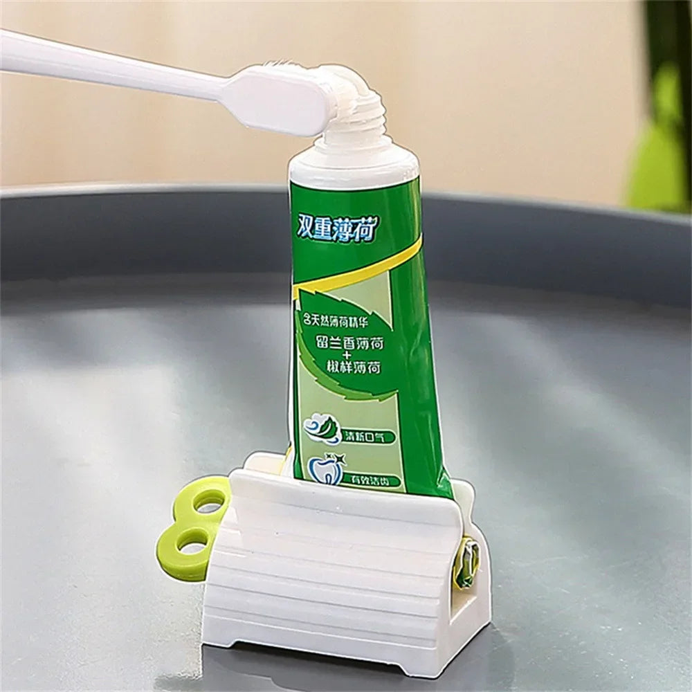Exprimidor de pasta de dientes, herramientas manuales portátiles para apretar, tubo de pasta de dientes, soporte dispensador de limpiador Facial, accesorios de baño