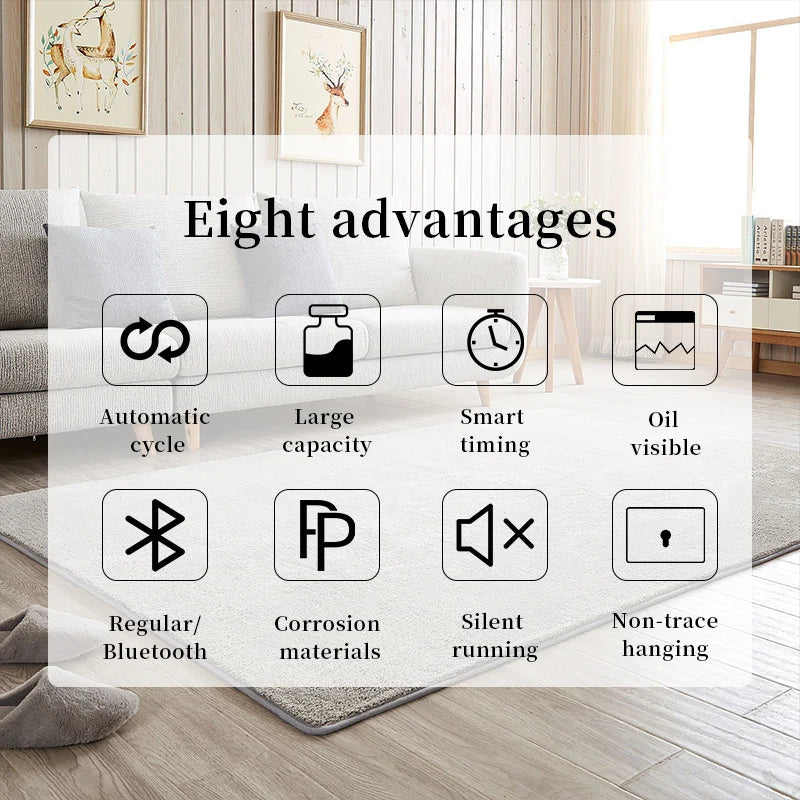 Difusor de Aroma inteligente NAMSTE, difusor de fragancia profesional para hoteles, máquina de Aroma para habitaciones grandes de 1000m3 con ventilador, Control Bluetooth