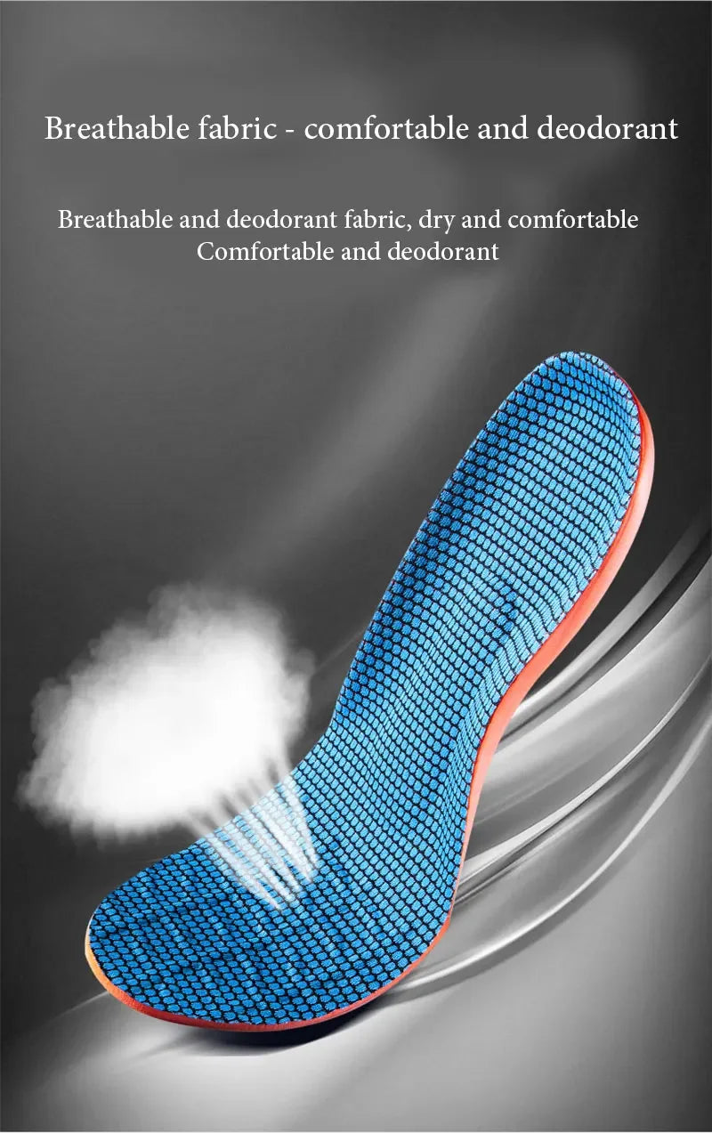 Plantillas deportivas para zapatos, desodorante con absorción de impacto, cojín transpirable, plantillas para correr para hombre y mujer, 2 uds.