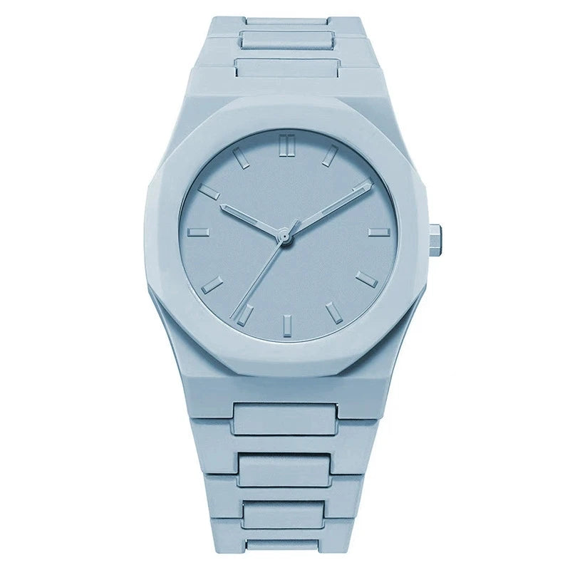 Nueva moda, Reloj con calendario de lujo para Hombre, relojes de cuarzo informales de negocios para mujer, Reloj deportivo de plástico, relojes para estudiantes, Reloj para Hombre