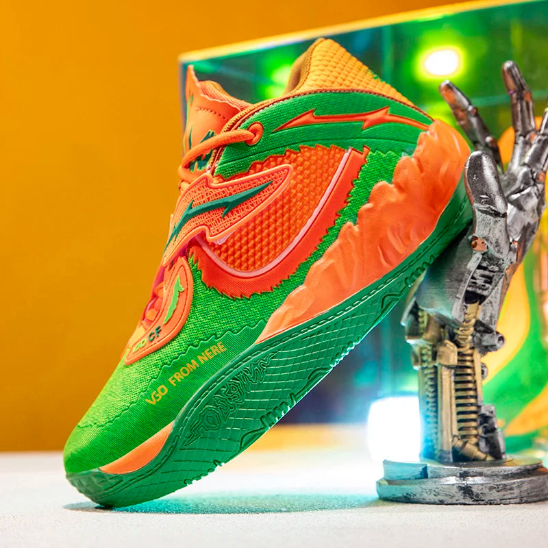 Zapatillas de baloncesto para hombre, transpirables, con amortiguación, antideslizantes, para correr, entrenamiento de gimnasia, zapatillas de baloncesto atléticas