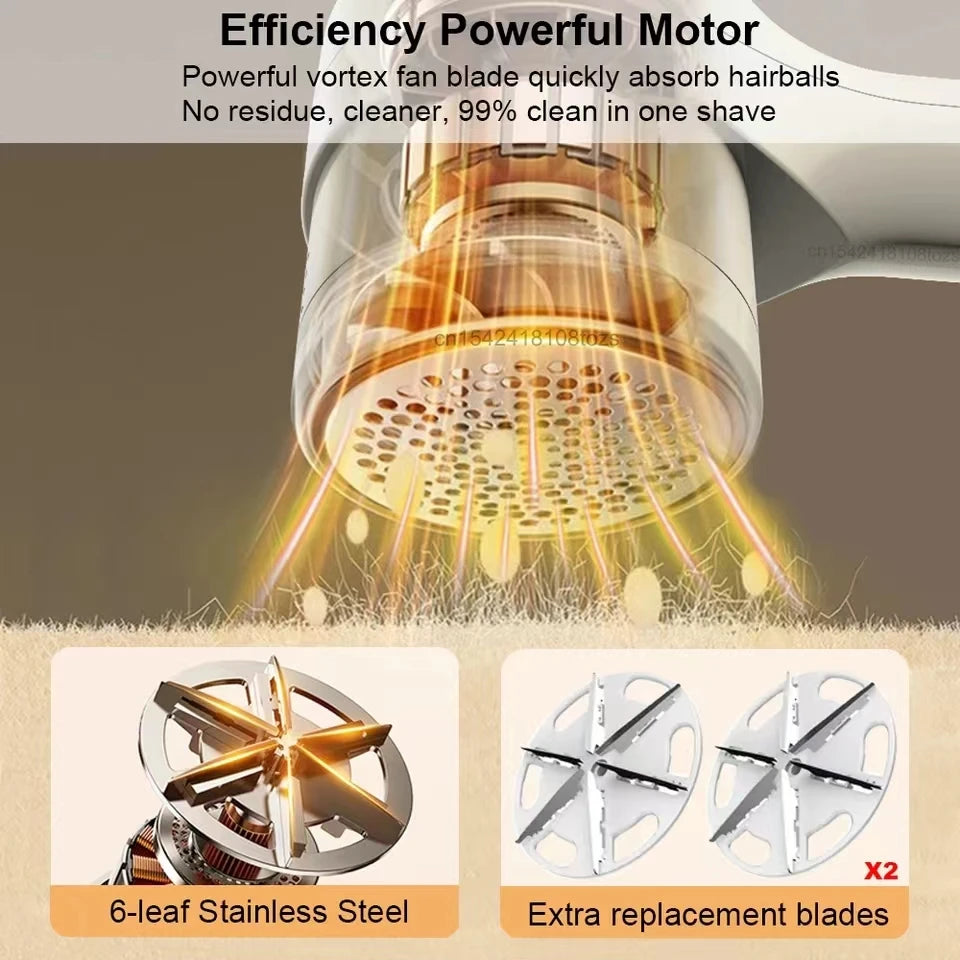 Eliminador de pelusas para ropa, eliminador de pelusas de pellets eléctrico, afeitadora de bolas de pelo de tela portátil recargable, elimina pelusa de ropa