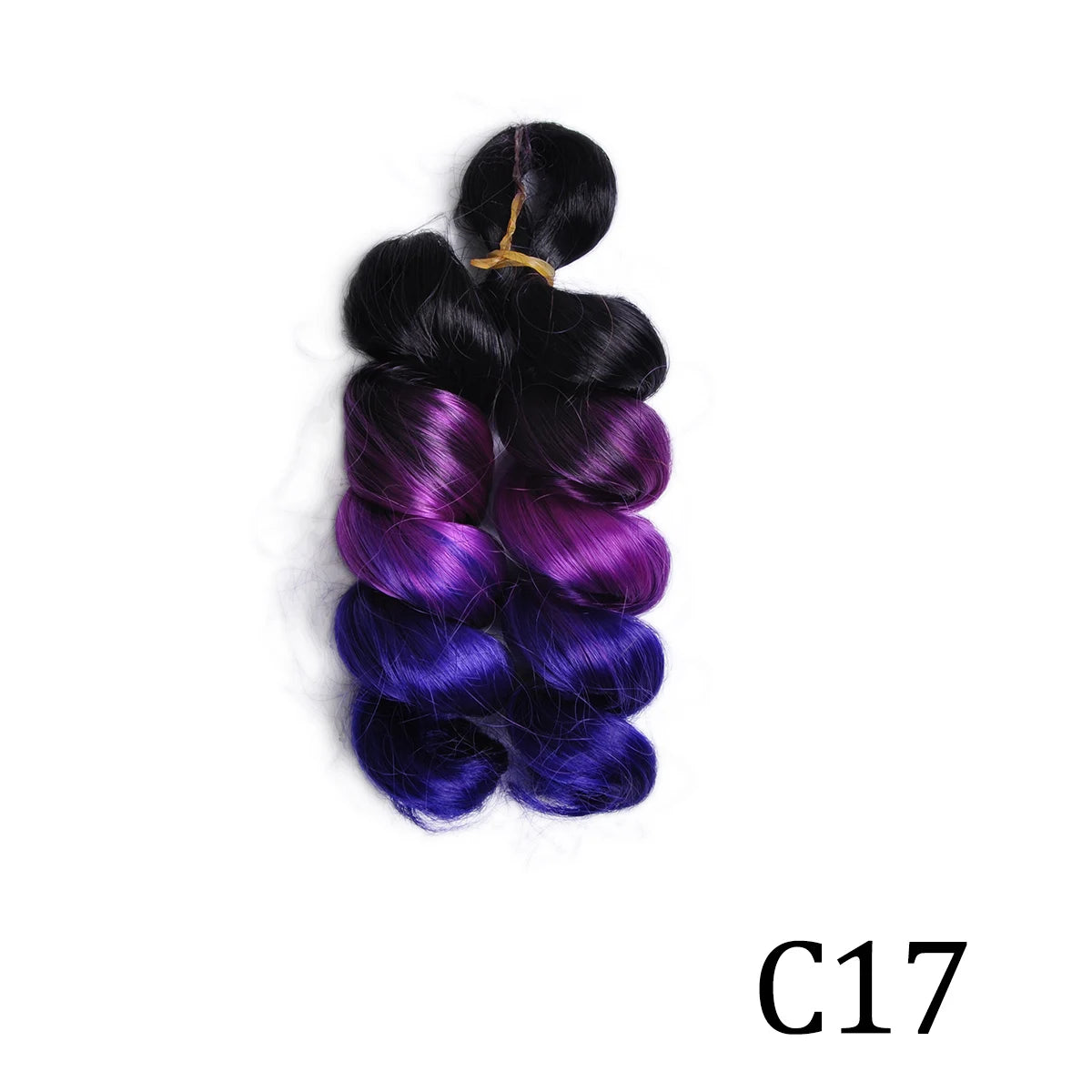 Extensiones de cabello trenzado rizado en espiral de pelo sintético de 12 pulgadas, pelo rizado rosa ombré, rizos franceses, pelo de ganchillo trenzado para mujer