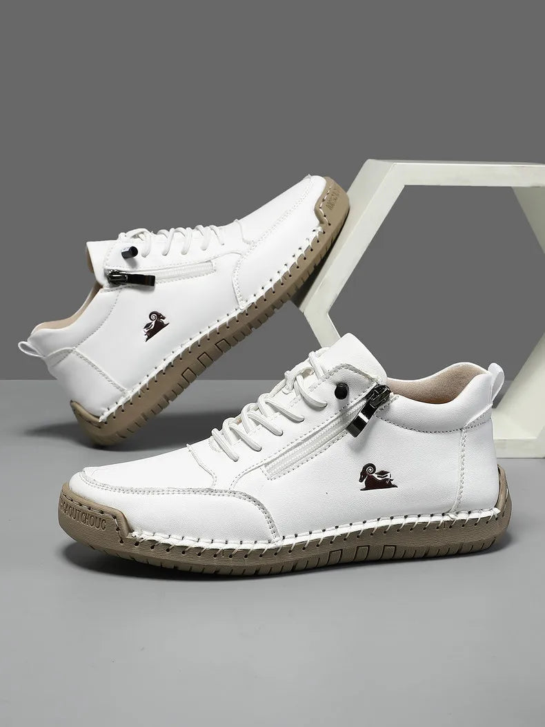 Nuevo 2025 zapatos deportivos para mujer, senderismo al aire libre, fondo plano, transpirables, cómodos, informales, zapatos de conducción, zapatillas de deporte transpirables a la moda