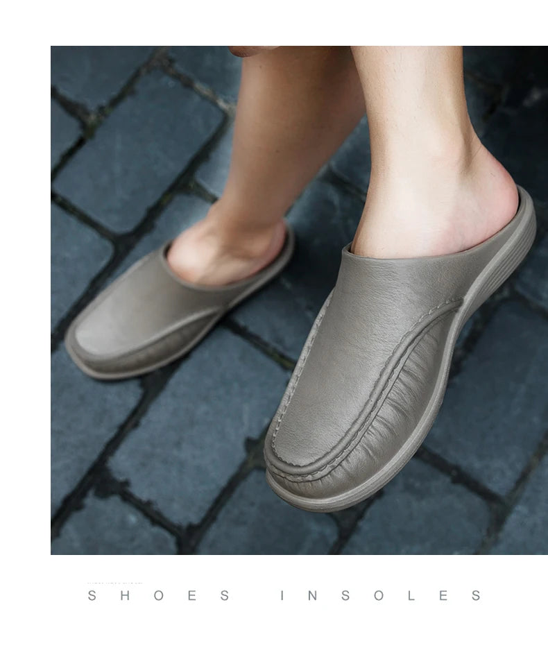 2023 Hotsale hombres zapatos EVA Slip On zapatos casuales para caminar hombres medias zapatillas cómodas zapatillas suaves tamaño 40- 47