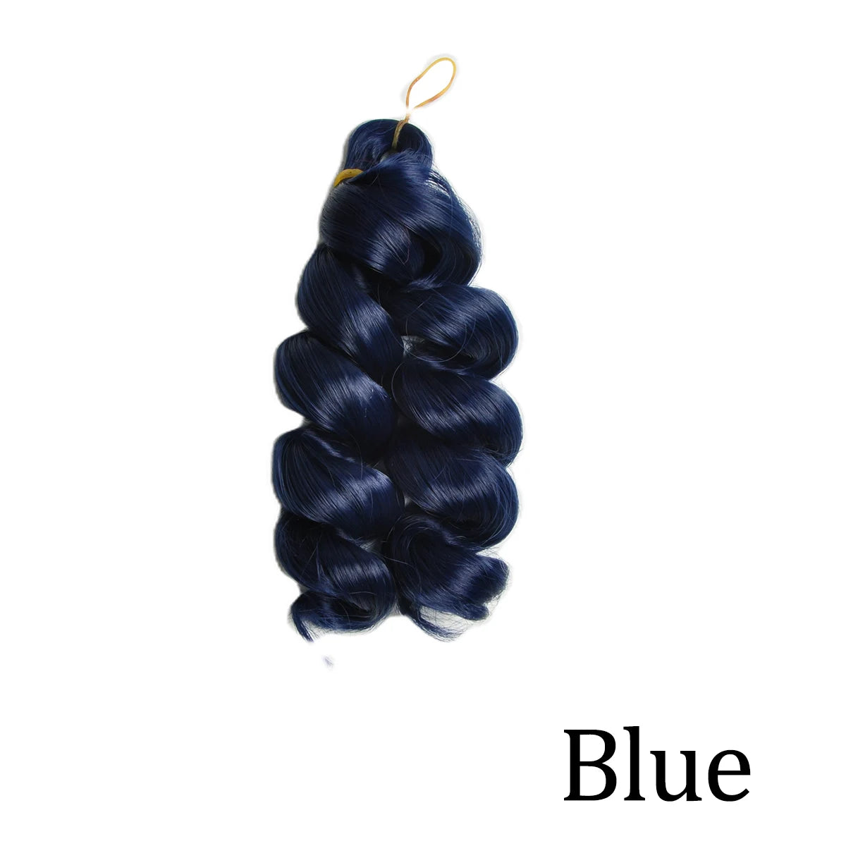 Extensiones de cabello trenzado rizado en espiral de pelo sintético de 12 pulgadas, pelo rizado rosa ombré, rizos franceses, pelo de ganchillo trenzado para mujer