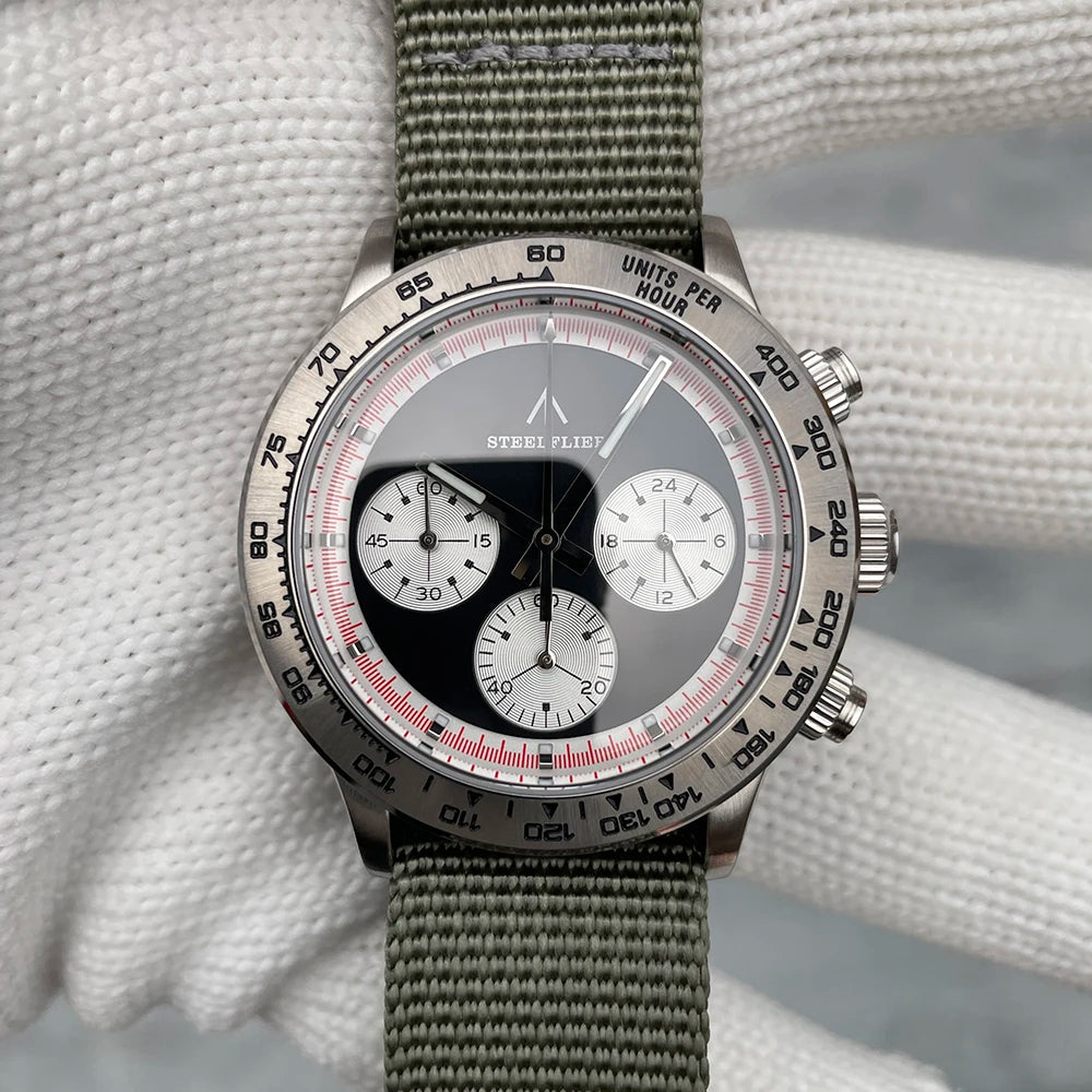 Reloj de Cuarzo de Lujo para Hombre SF733 STEELFLIER, Movimiento Silencioso VK63, Superluminoso, Resistente al Agua 200M, Reloj de Buceo, Nuevo Lanzamiento Oficial