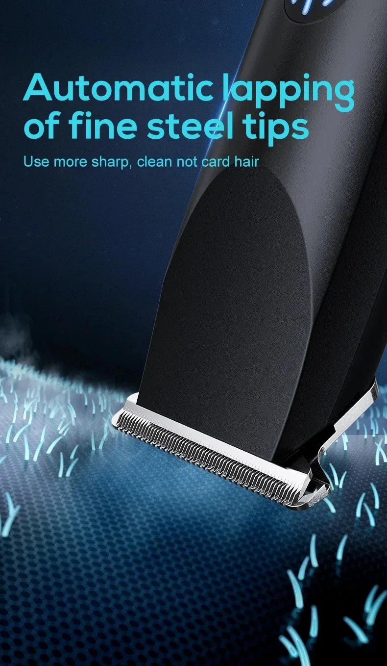 Nueva Cortadora de Pelo Eléctrica 2026 para Hombre, Recortadora Corporal y de Vello Púbico, Impermeable, con Cuchilla de Cerámica Reemplazable