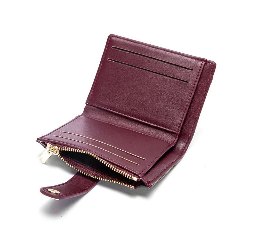 CHCH-funda para tarjetas de diseño cuadrado Retro clásico, marca de lujo, botón de moda, Clip plegable clásico para dinero, compacto, ligero, de lujo