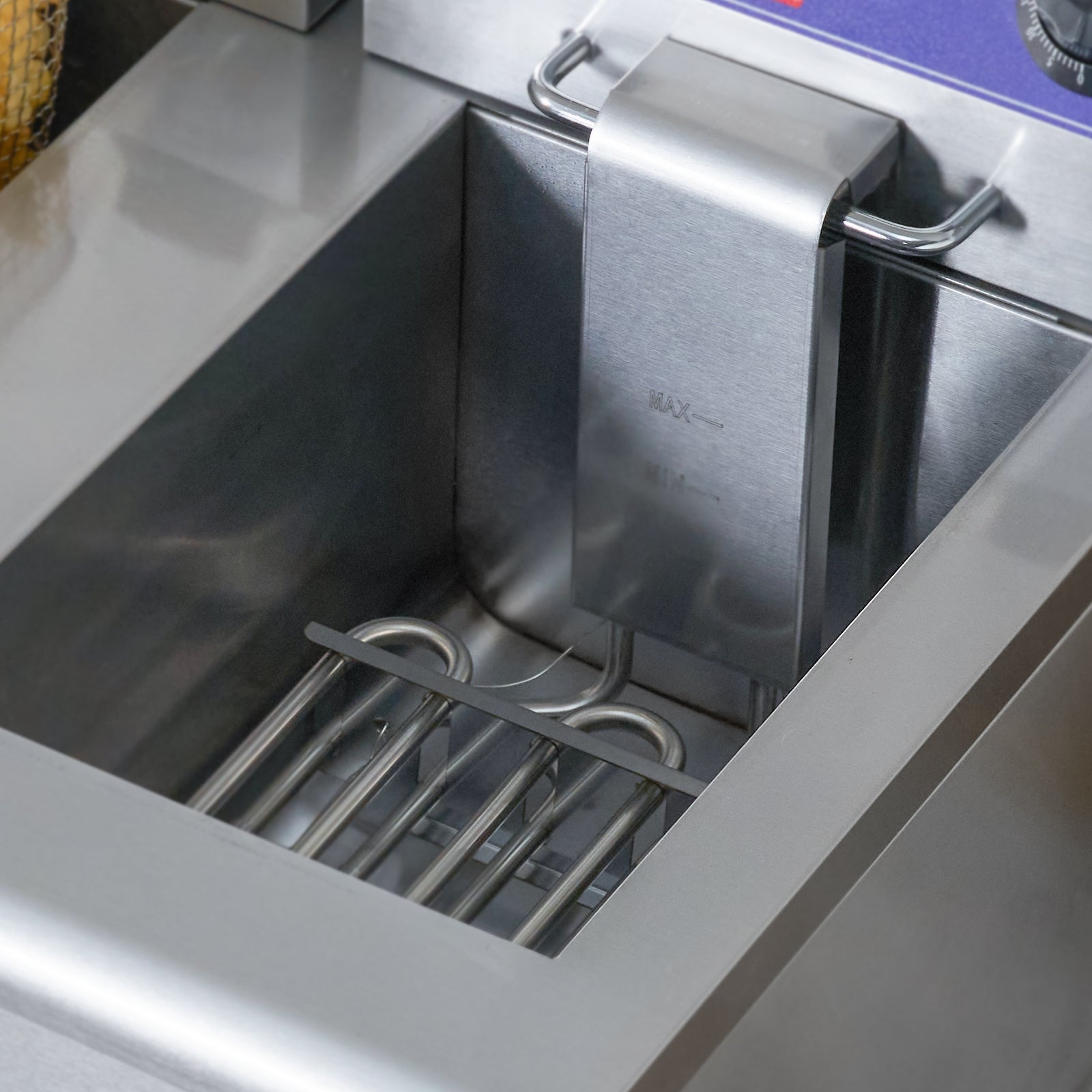 VEVOR Freidora Eléctrica Comercial 2 Tanques 12L 6000W Freidora de Aceite de Acero Inoxidable con 2 Cestas para Freír Temperatura y Tiempo Ajustables 50-200°C para Aros de Cebolla Pollo Patatas Fritas