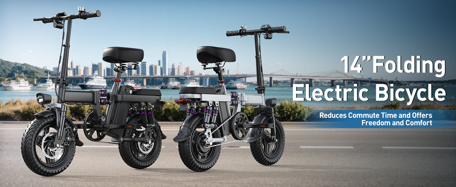 [EU Direct] Bicicleta eléctrica plegable UPlee GE5 de 250W para hombre/mujer, batería de 48V 15AH, bicicleta eléctrica urbana.
