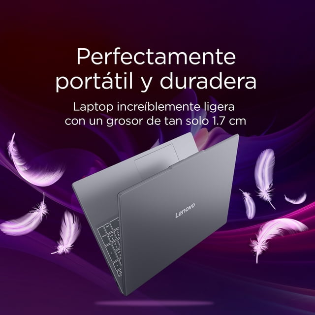 Laptop Lenovo Idea Pad Slim3 CI5H Gen 13th RAM 24GB SSD 512GB Gris con Audifonos y Mouse