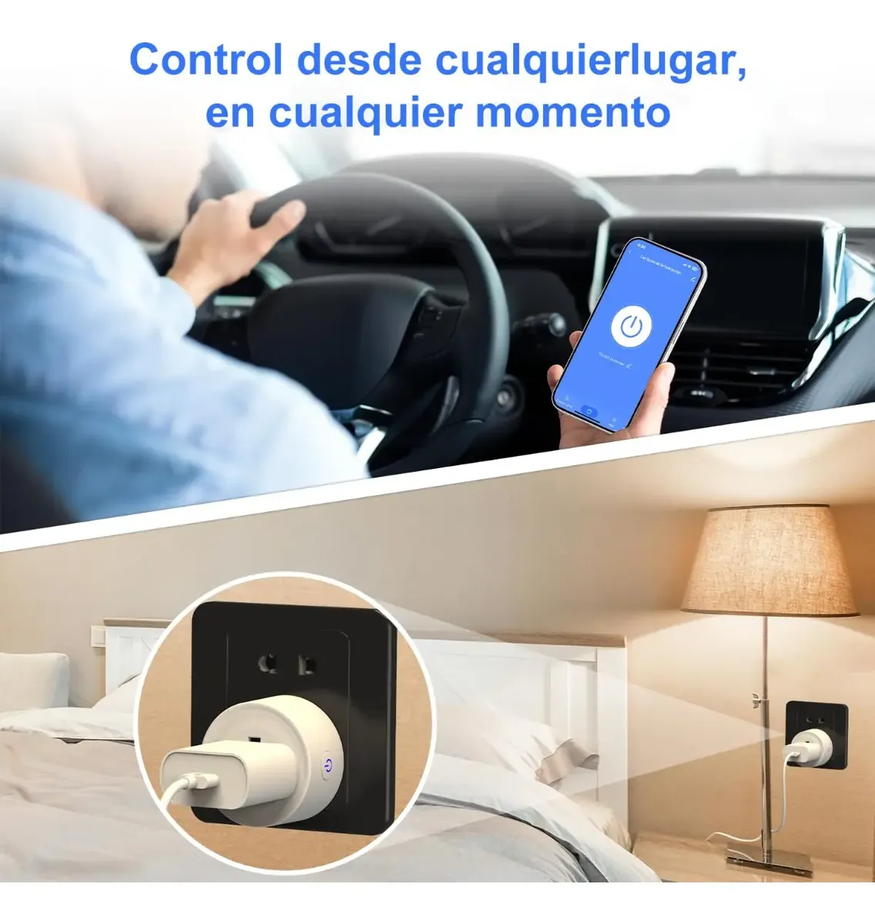 Enchufe Inteligente Wifi Smart Plug Para Alexa Y Google Home