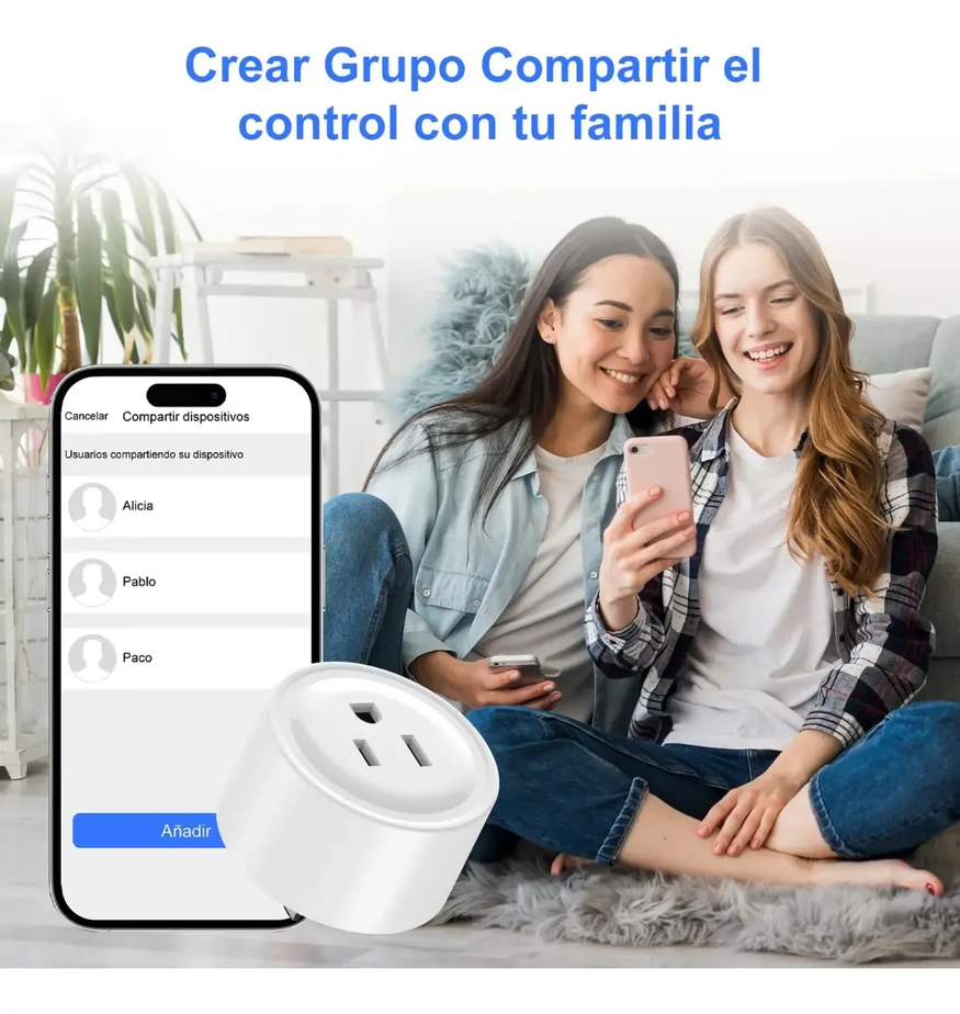 Enchufe Inteligente Wifi Smart Plug Para Alexa Y Google Home